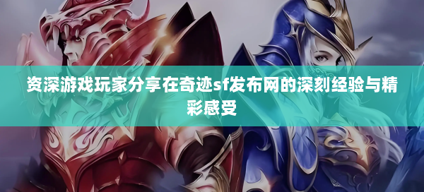 资深游戏玩家分享在奇迹sf发布网的深刻经验与精彩感受  第2张